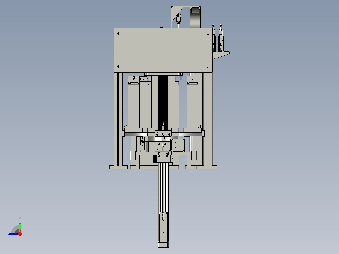 SAWH02-03300A0铝片上料机构(左)右视图