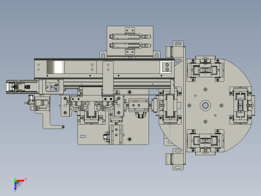 SAWH02-03300A0铝片上料机构(左)俯视缩略图