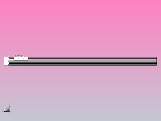 日规模组半封闭丝杆TPA-HNR-105D-1610C-L950-ML-Y-P40-N3右视缩略图