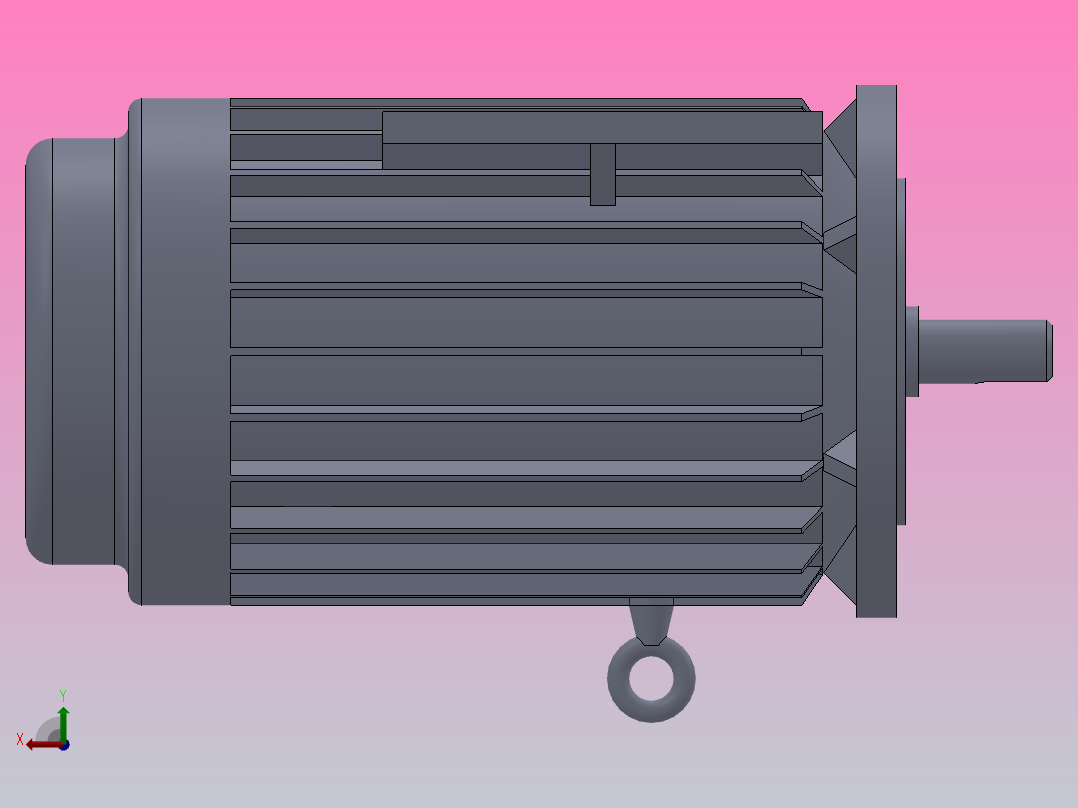YE3电动机(80-200L)[90L(2,4,6,8)]主视图