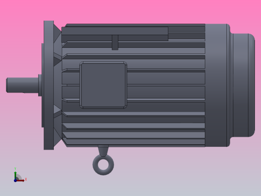 YE3电动机(80-200L)[90L(2,4,6,8)]前视缩略图