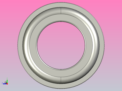 多套SKF单列角接触球轴承3D模型IG右视缩略图