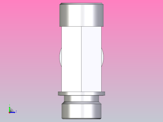L外螺纹螺柱弯头LE20SMCFX左视缩略图