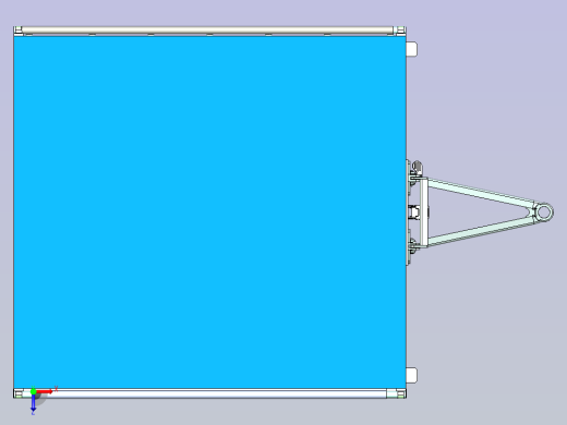 汽车内饰板转运小车俯视缩略图