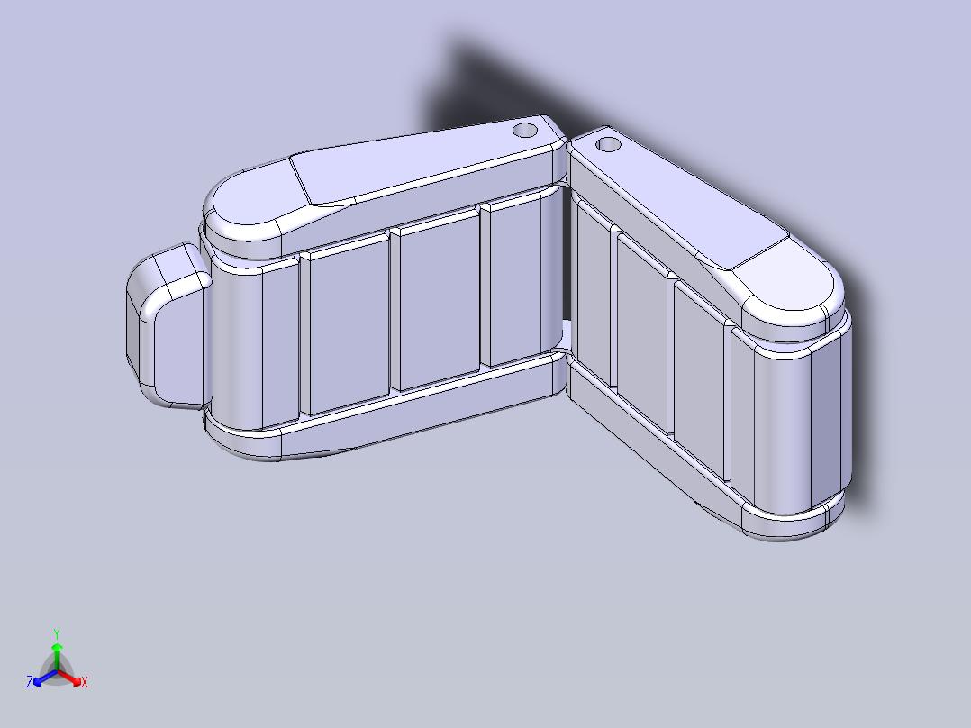 座椅正等轴测图