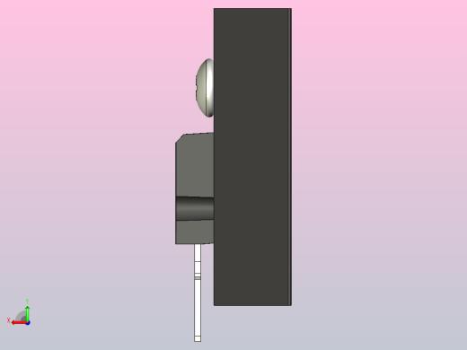 LM7824黑色散热器25 x 12 6 x 6 5 mm孔18 3mm螺丝固定.stp后视缩略图