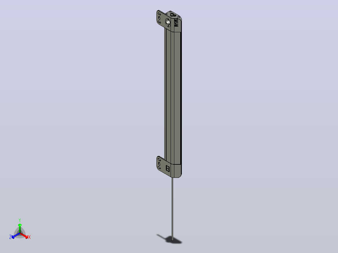 SM-GK1-12机柜照明灯具 机柜灯具 LED照明灯 仿威图柜专用照明灯主视图