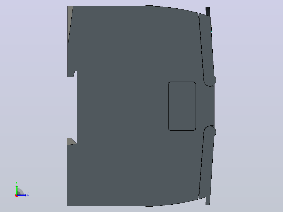 PLC S7-1200 型号：6ES7214-1AG40-0XB0左视图