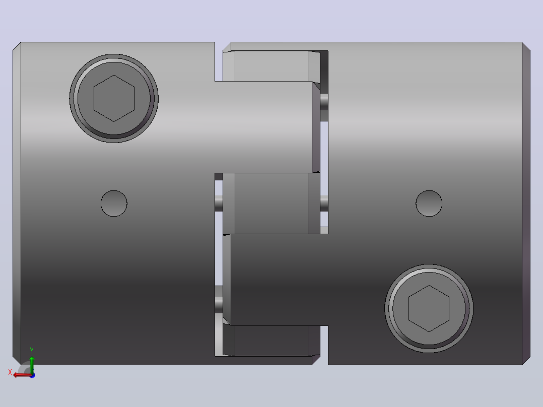 联轴器MCL401215后视图
