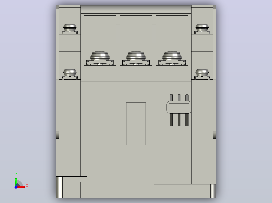 三菱接触器S-T35 AC220V 2A2B C前视图