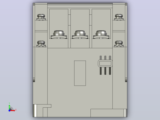 三菱接触器S-T35 AC220V 2A2B C前视缩略图