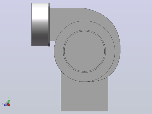低压风机CB-076右视缩略图