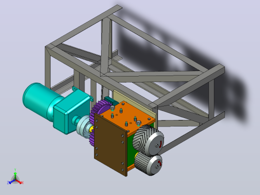 轮胎钢丝分离器steel-wire-separator-for-tyre-模型格式为 stp