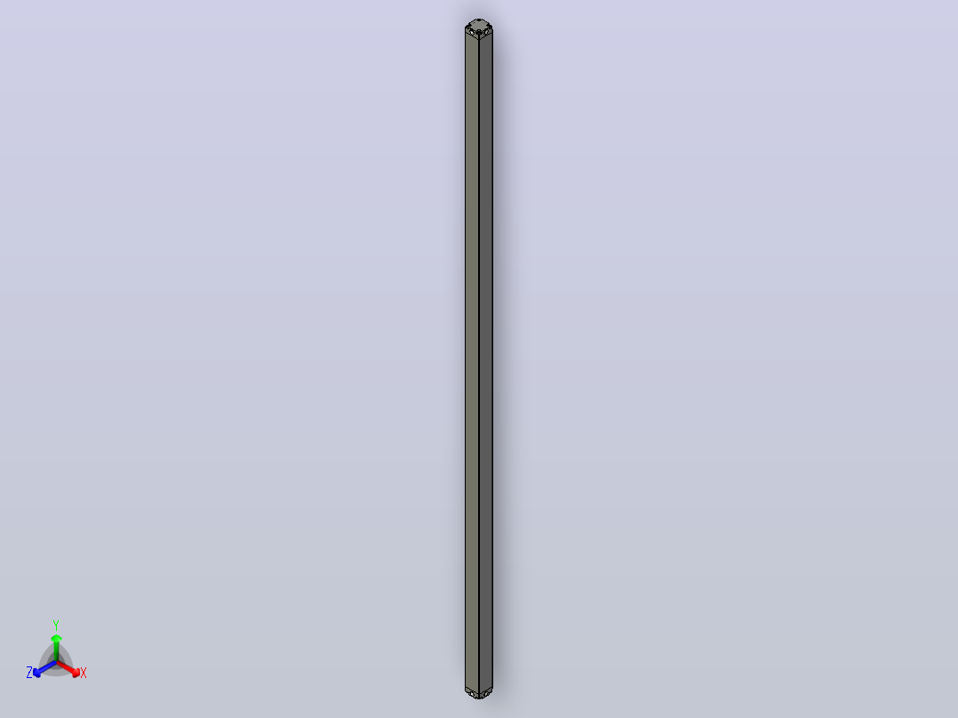 XTD2840安全光栅正等轴测图