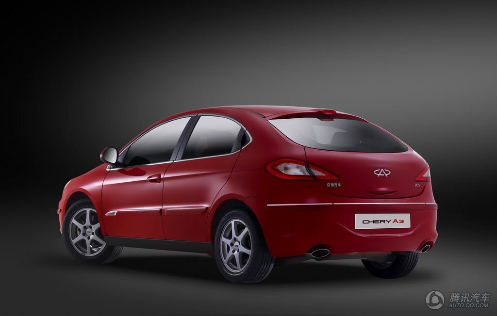 奇瑞A3汽车建模