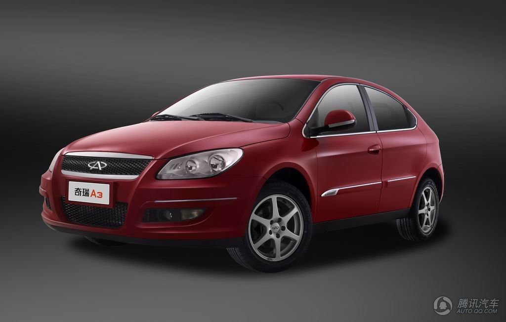 奇瑞A3汽车建模