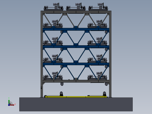 E279 6层升降横移车库前视缩略图