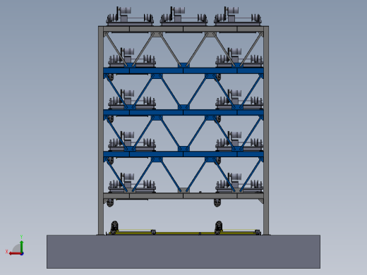 E279 6层升降横移车库后视缩略图