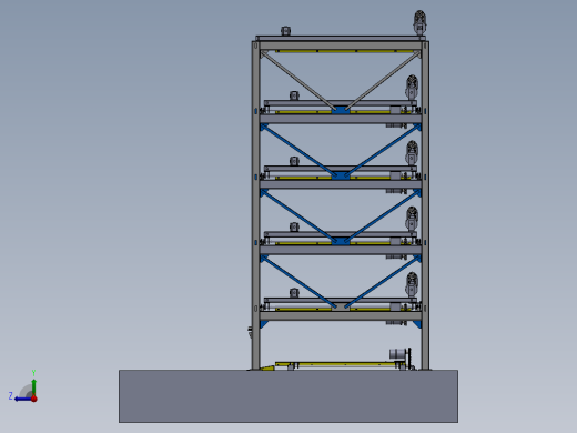 E279 6层升降横移车库右视缩略图