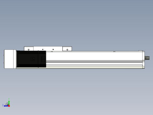Toyo东佑达直线模组-ECH17-300-BL-750W右视缩略图