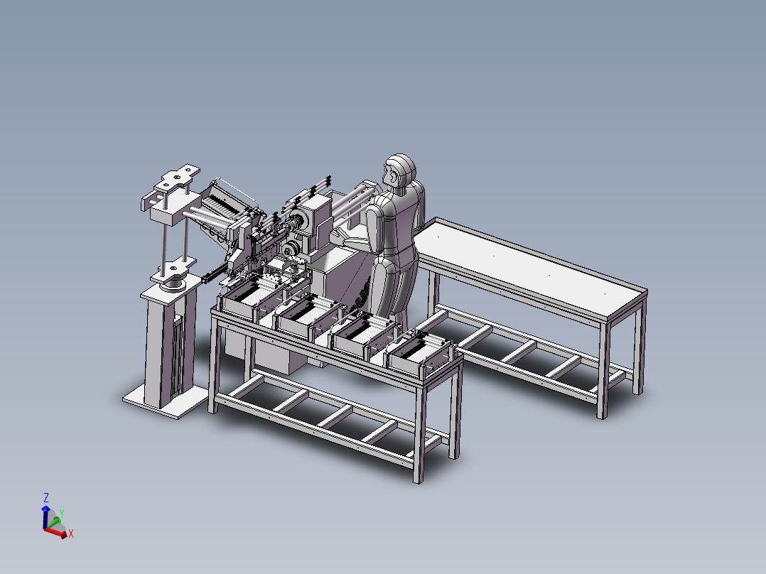 自动给料车床设备