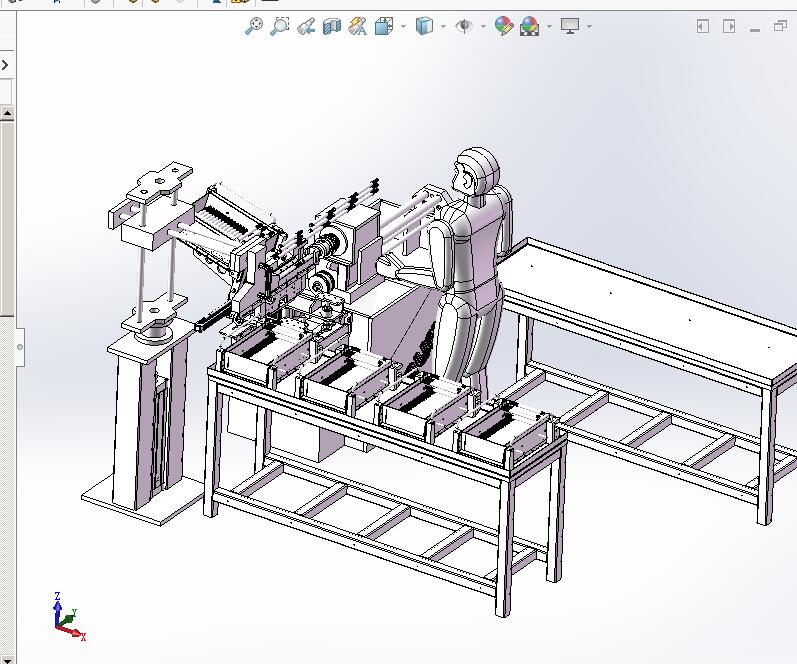 自动给料车床设备