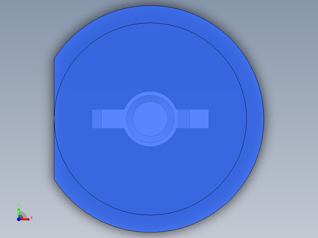 LED_Cylindrical_Blue_D5x9.6mm前视图