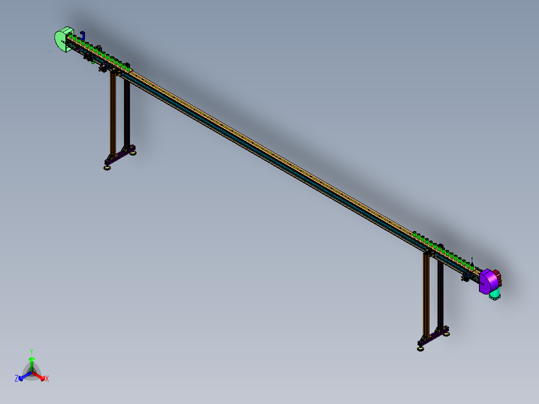 精密导轨式同步带输送线