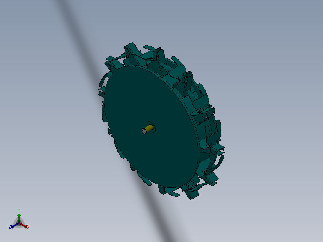 棉花排种器的改进设计【优秀含CAD及三维图纸】正等轴测图