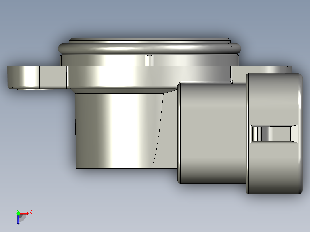 NOVOTECHNIK角度位移传感器SP-4000 系列俯视图