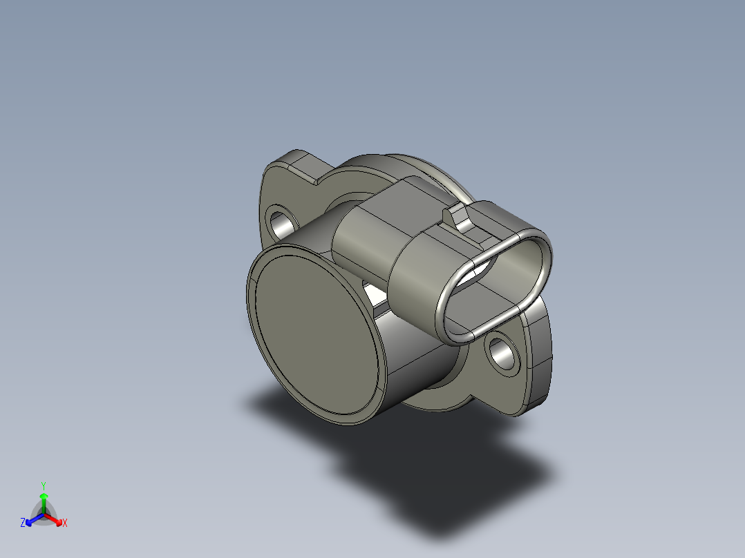 NOVOTECHNIK角度位移传感器SP-4000 系列正等轴测图