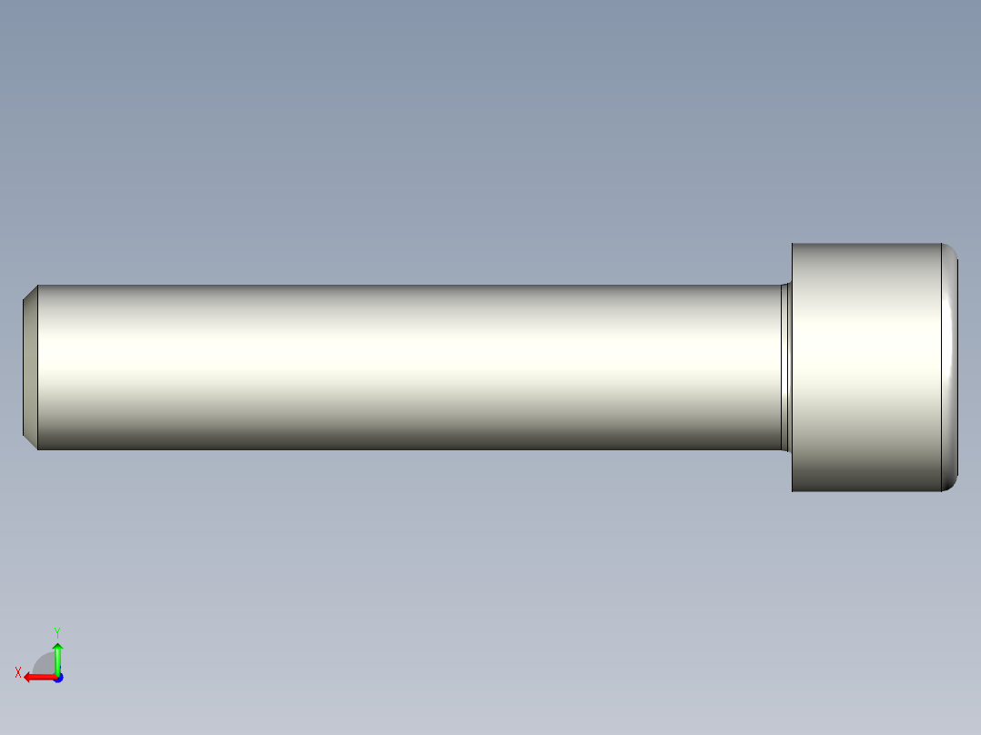 螺钉-DIN_912-M14x65.stp后视图
