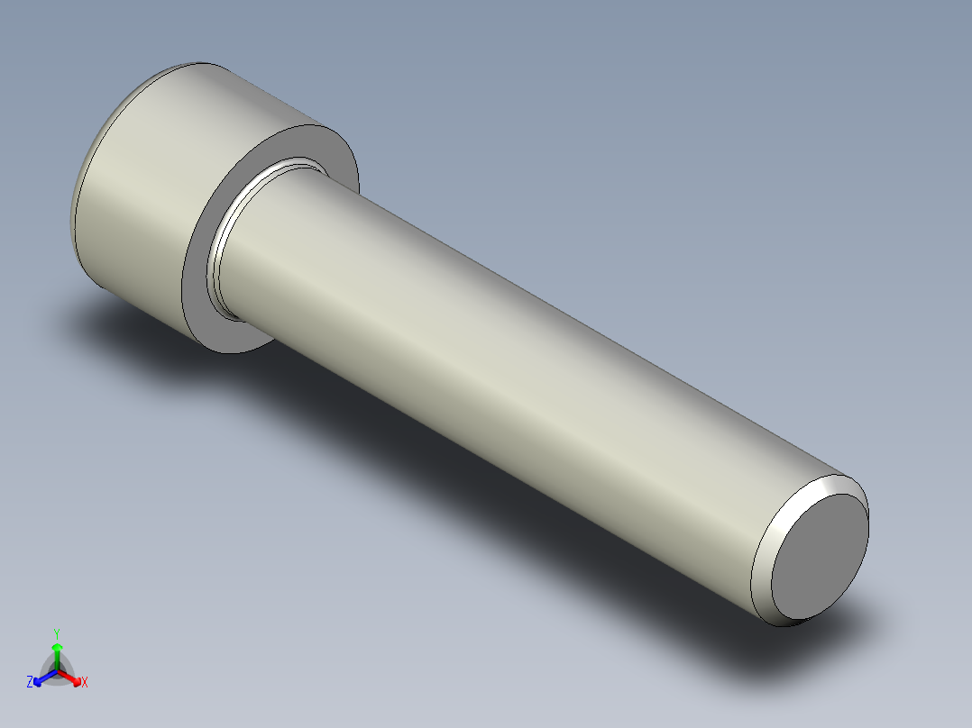 螺钉-DIN_912-M14x65.stp正等轴测图