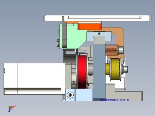 单tray盘搬运机构俯视缩略图