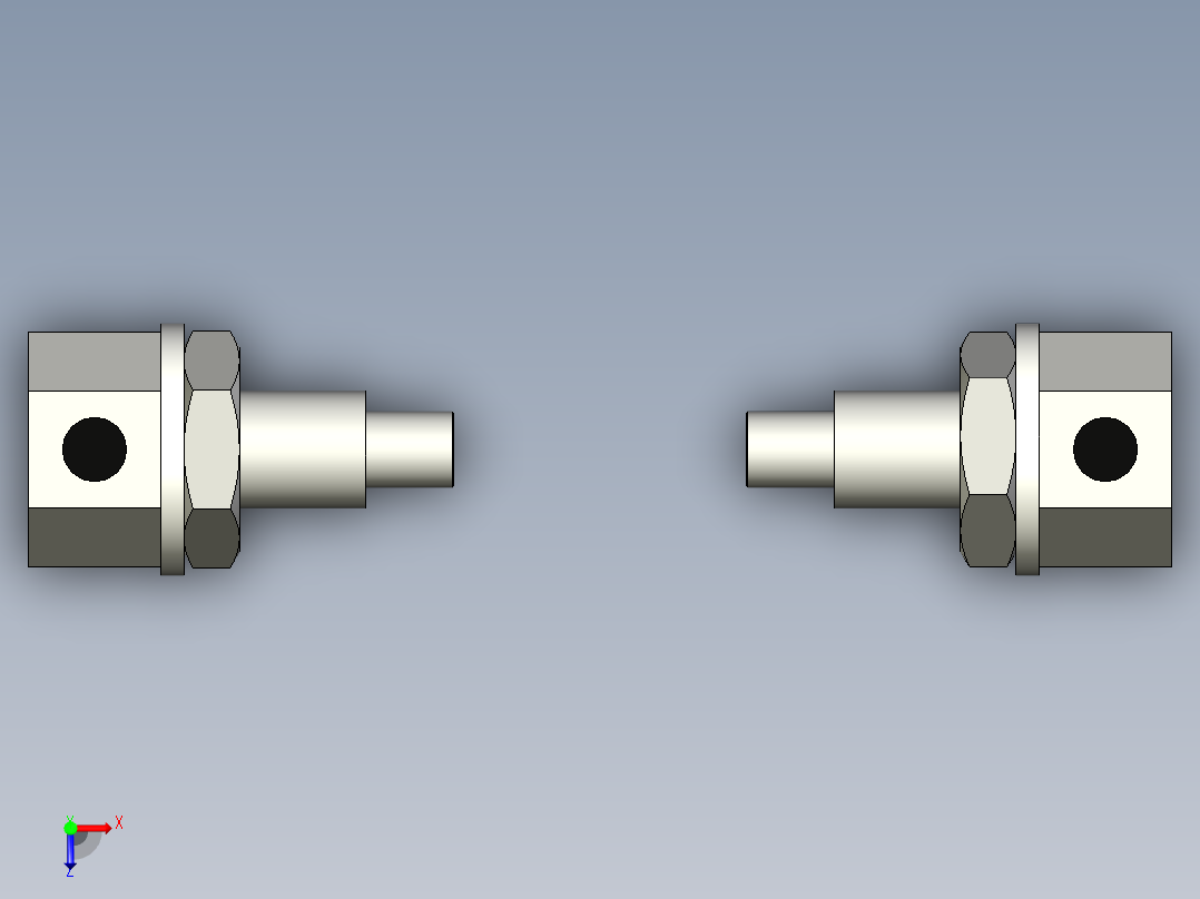 直角光纤_对射型FT-Y32俯视图