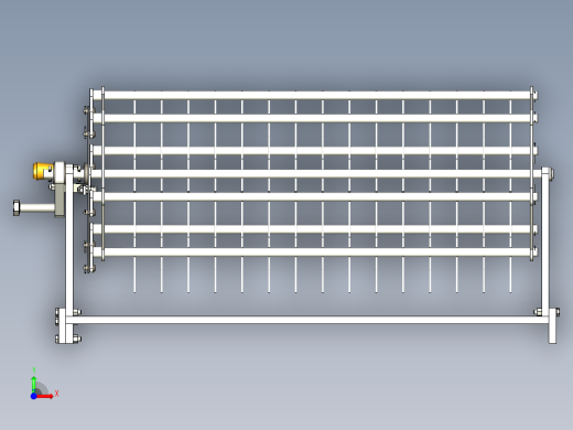 联合收获机拨禾轮前视缩略图