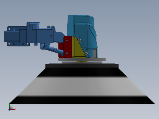 扫刷总成SW三维图==1001053==55前视缩略图