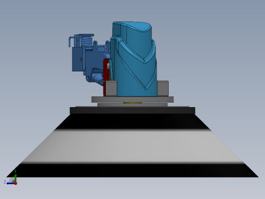扫刷总成SW三维图==1001053==55右视缩略图