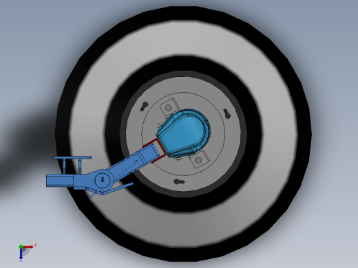 扫刷总成SW三维图==1001053==55俯视缩略图