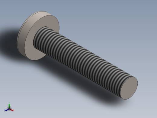 螺丝 M2 x 十字盘头-M2 x 10 Screw head.SLDPRT