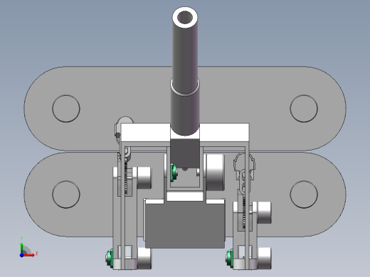 速射迫击炮供弹机构前视缩略图