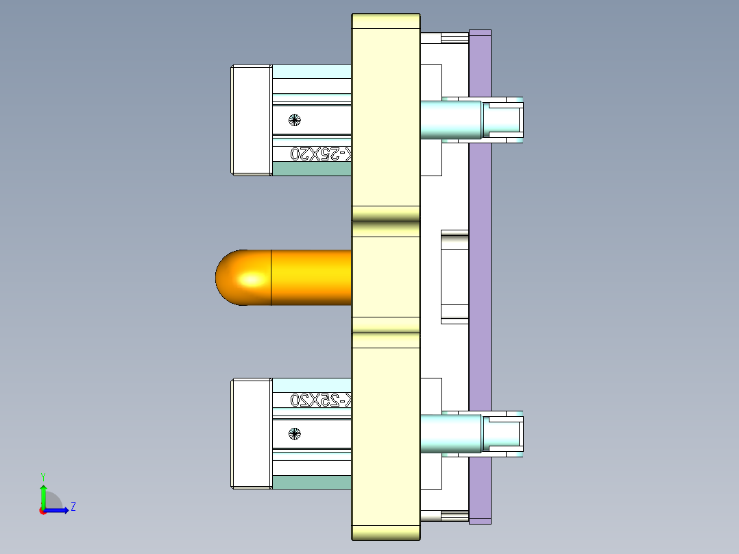 R3-CNC2笔记本CNC工装夹具三维模型-1228左视图