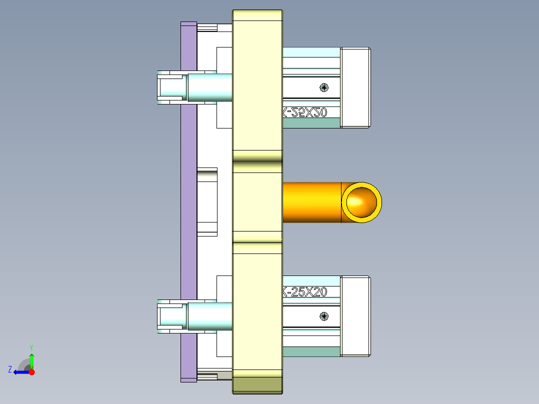 R3-CNC2笔记本CNC工装夹具三维模型-1228右视图