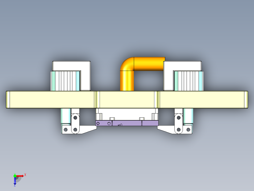R3-CNC2笔记本CNC工装夹具三维模型-1228俯视图