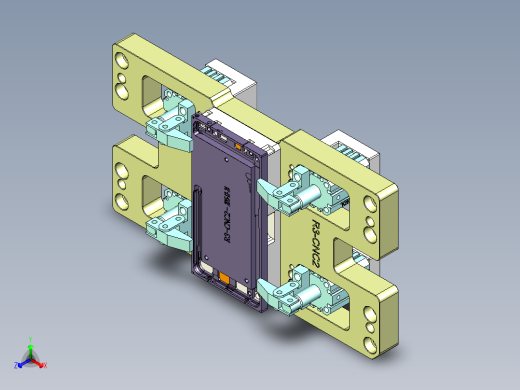 R3-CNC2笔记本CNC工装夹具三维模型-1228正等轴测缩略图