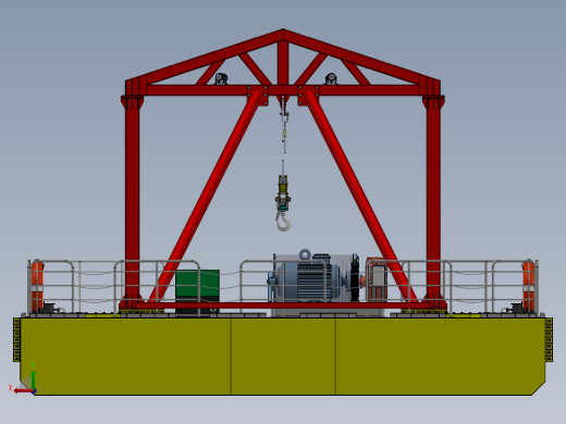 水下维修作业工程双体船sw21可编辑后视缩略图