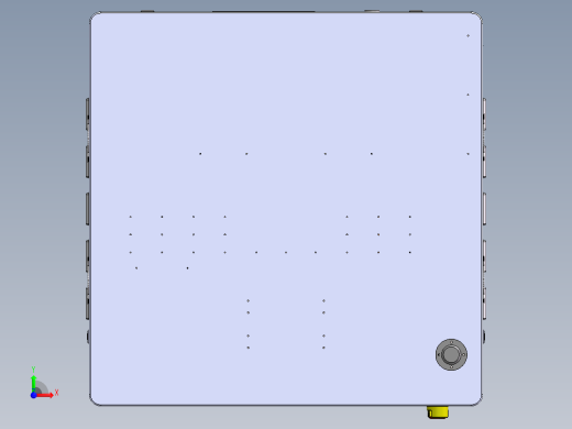 铜螺母热熔机（sw16可编辑+工程图+bom）前视缩略图