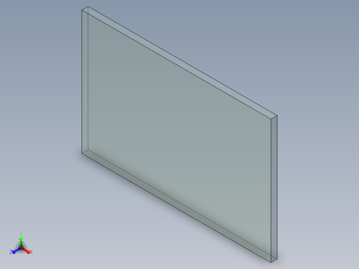 铝板板料CNC加工飞面编程模型