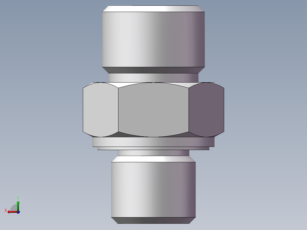 英制管螺纹ED密封、1DB-16-04WD后视图