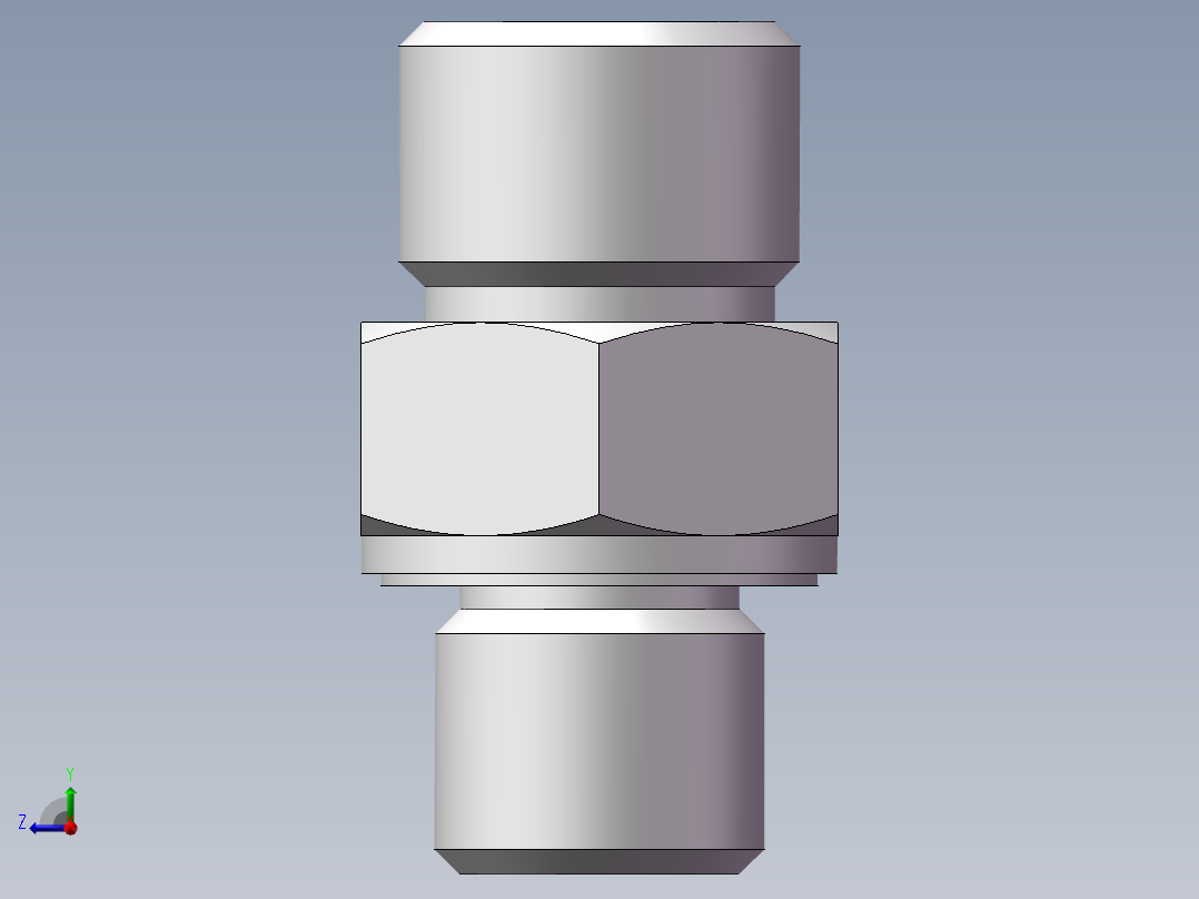 英制管螺纹ED密封、1DB-16-04WD右视图